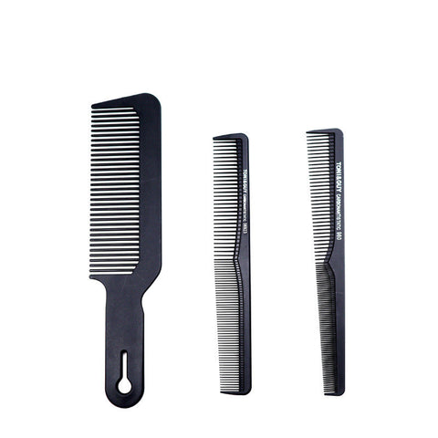 Three Comb Comb Set For Hairdressing And Barbershop Cutting Comb
