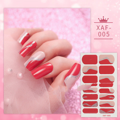 Nail Art Imitation Diamond Nail Polish Film Nail Sticker Nail Polish Glue